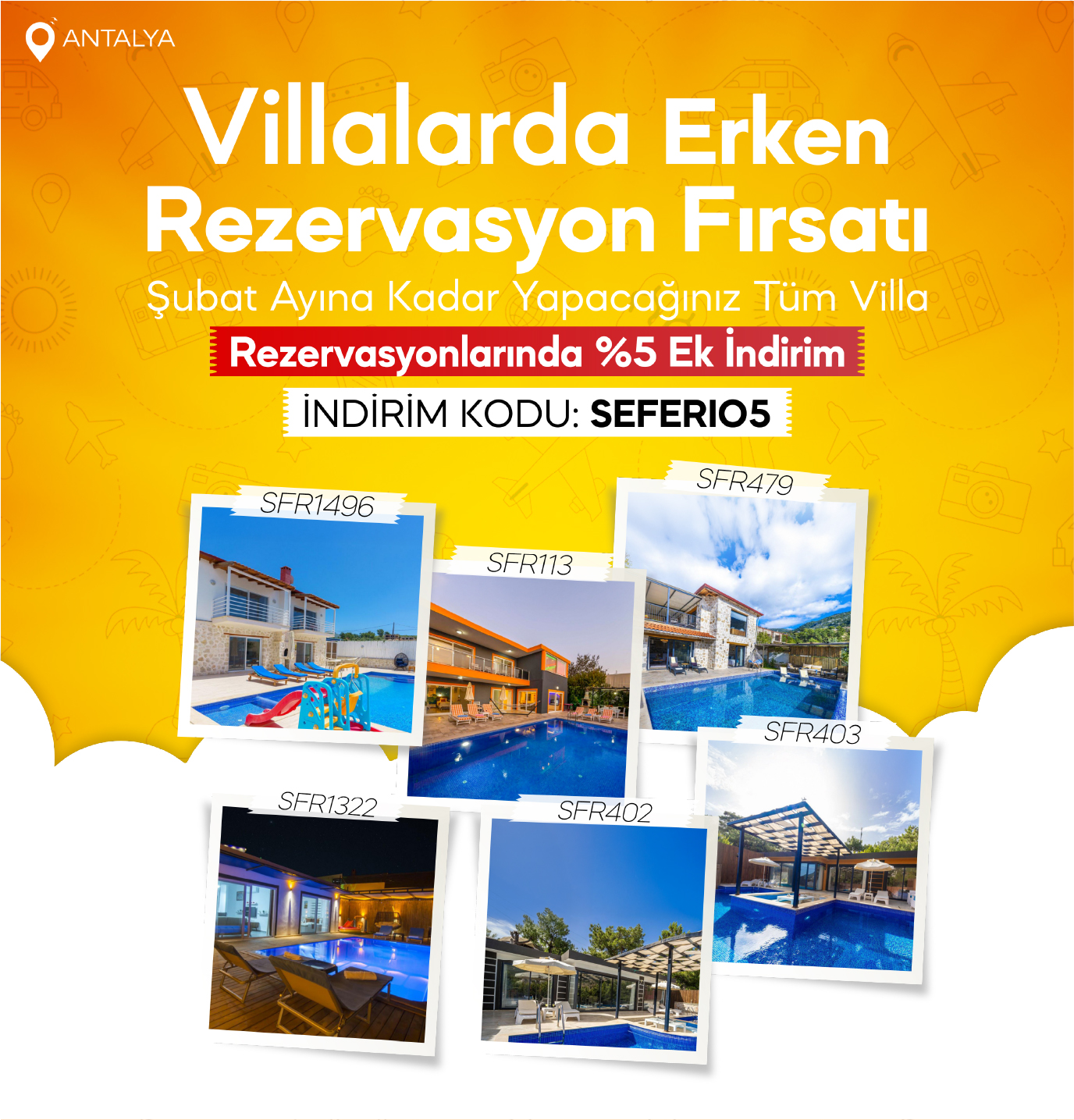 %5 indirim villa