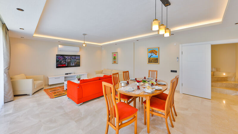 Antalya Kalkan Sarıbelen Mevkii 4 Kişilik Villa SFR3000-1
