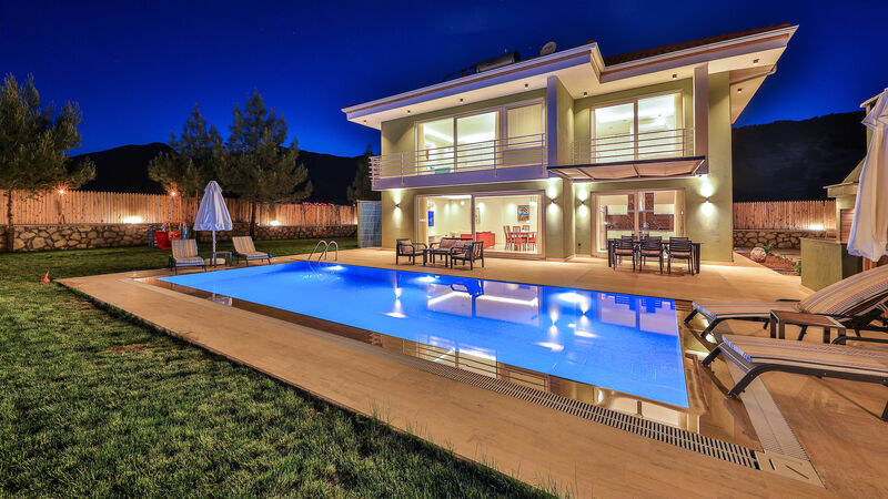 Antalya Kalkan Sarıbelen Mevkii 4 Kişilik Villa SFR3000-1